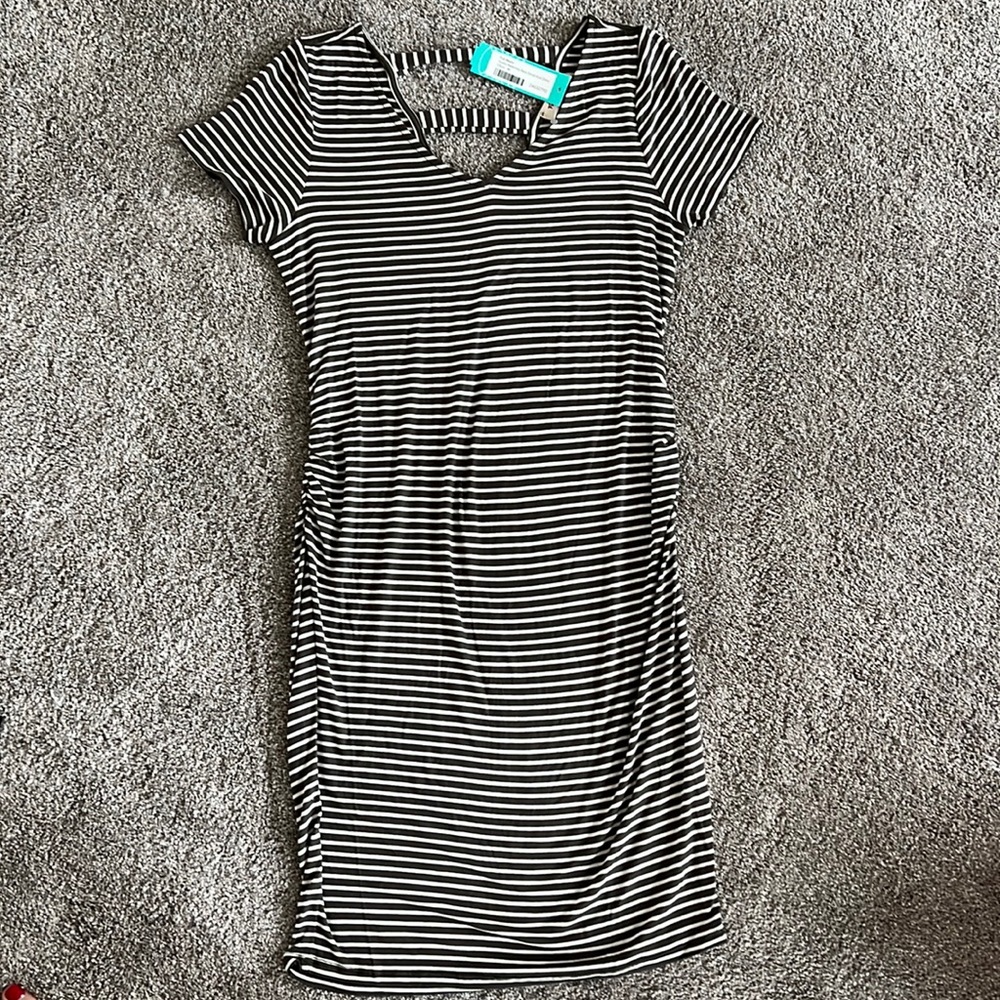 Sophy Maternity Back Detail Knit Dress
